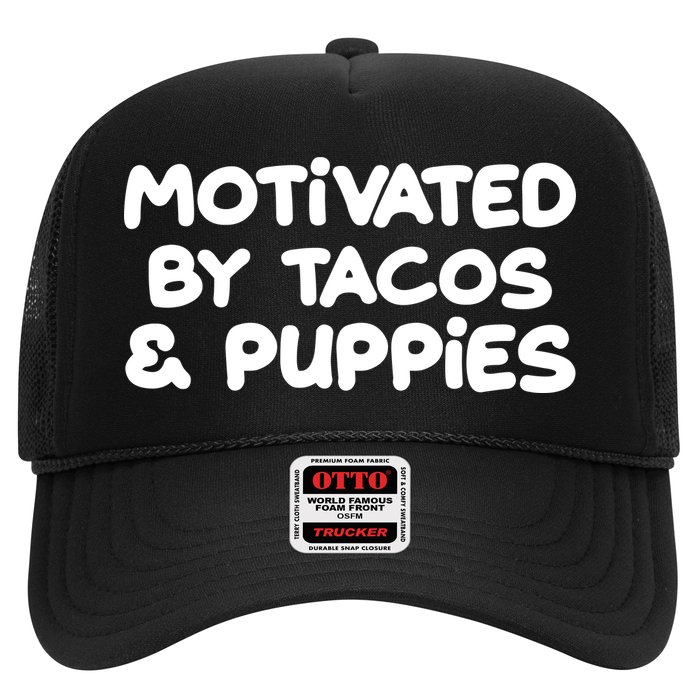 Motivated By Tacos & Puppies Trucker Hat