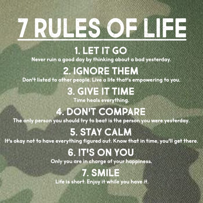Motivational 7 Rules Of Life  Legacy Tie Dye Trucker Hat