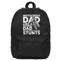 Motocross Dad Like A Normal Dad But He Does His Owns Stuns 16 in Basic Backpack