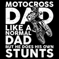 Motocross Dad Like A Normal Dad But He Does His Owns Stuns 16 in Basic Backpack