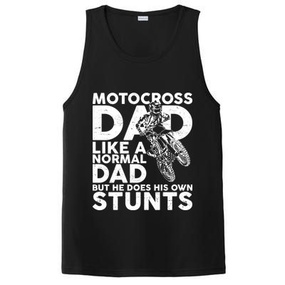Motocross Dad Like A Normal Dad But He Does His Owns Stuns PosiCharge Competitor Tank