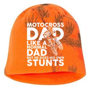 Motocross Dad Like A Normal Dad But He Does His Owns Stuns Kati - Camo Knit Beanie