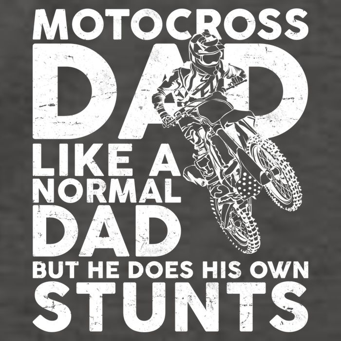Motocross Dad Like A Normal Dad But He Does His Owns Stuns Vector Backpack