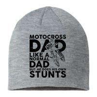 Motocross Dad Like A Normal Dad But He Does His Owns Stuns Sustainable Beanie