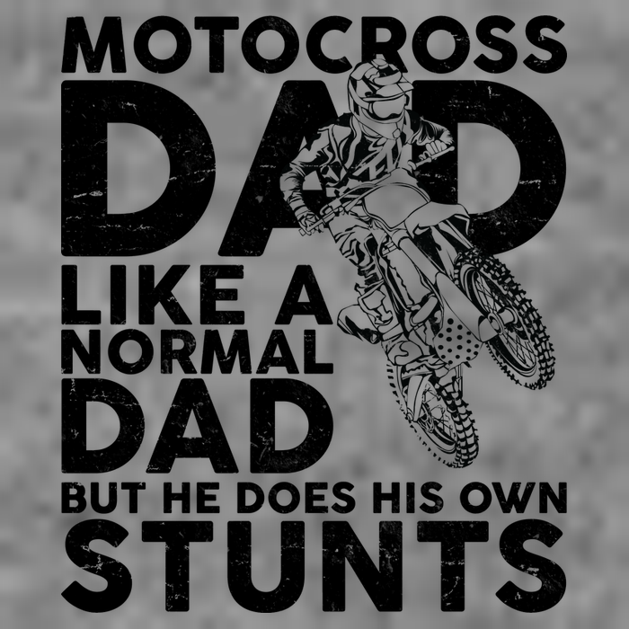 Motocross Dad Like A Normal Dad But He Does His Owns Stuns Baby Bodysuit