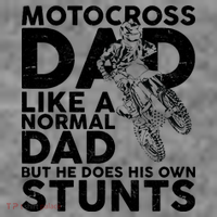 Motocross Dad Like A Normal Dad But He Does His Owns Stuns Short Acrylic Beanie