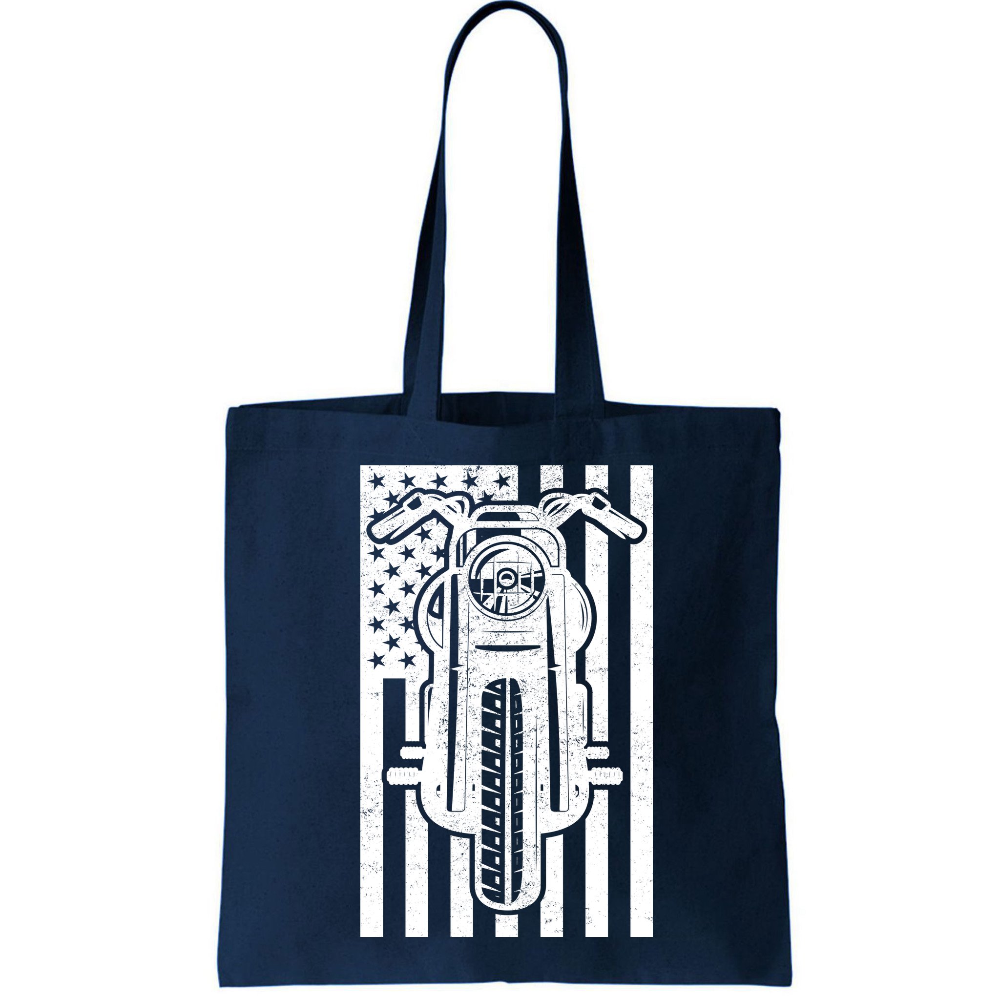 Motorcycle Biker USA Flag Bag