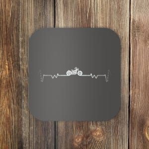 Motorcycle Heartbeat Pulse Biker Coaster