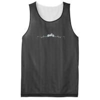 Motorcycle Heartbeat Pulse Biker Mesh Reversible Basketball Jersey Tank