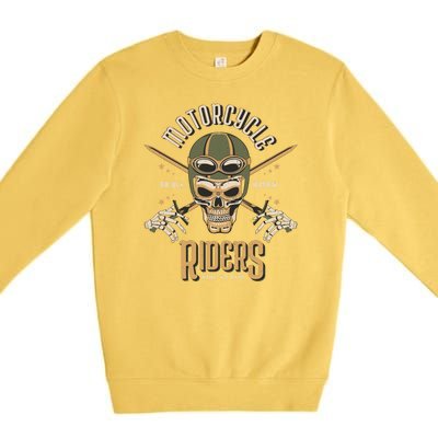 Motorcycle Riders Premium Crewneck Sweatshirt