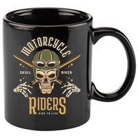 Motorcycle Riders 11oz C Handle Ceramic Mug
