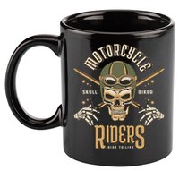 Motorcycle Riders 11oz C Handle Ceramic Mug