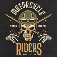 Motorcycle Riders 11oz C Handle Ceramic Mug