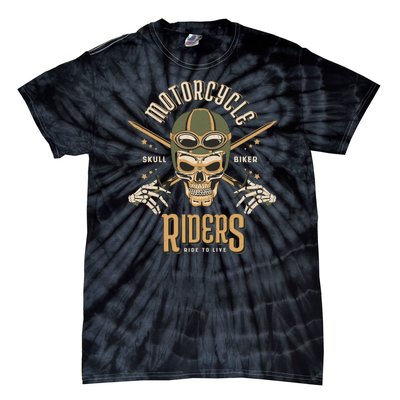 Motorcycle Riders Tie-Dye T-Shirt