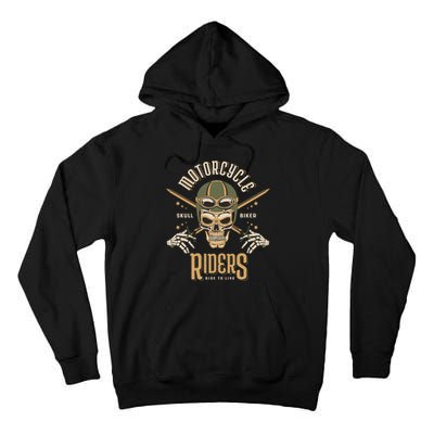 Motorcycle Riders Tall Hoodie