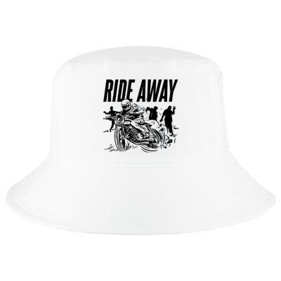 Motorcycle Zombies Ride Away Cool Comfort Performance Bucket Hat