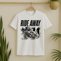 Motorcycle Zombies Ride Away T-Shirt