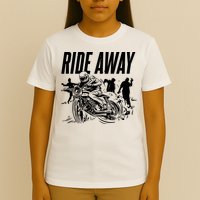 Motorcycle Zombies Ride Away T-Shirt