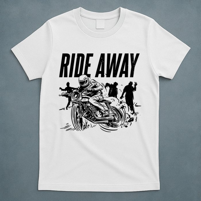 Motorcycle Zombies Ride Away T-Shirt