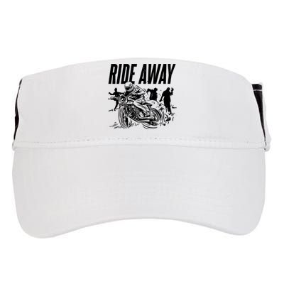 Motorcycle Zombies Ride Away Adult Drive Performance Visor