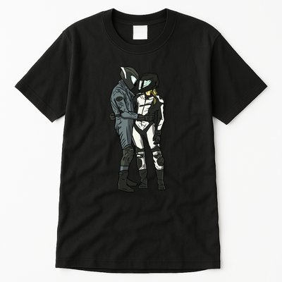 Motorcyclist Couple Tall T-Shirt