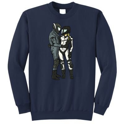 Motorcyclist Couple Sweatshirt