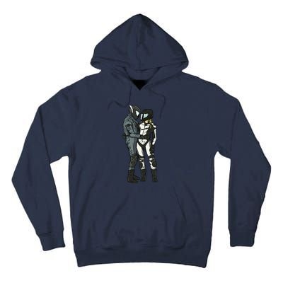 Motorcyclist Couple Tall Hoodie