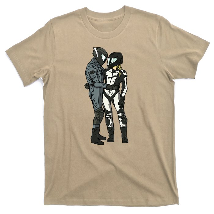 Motorcyclist Couple T-Shirt