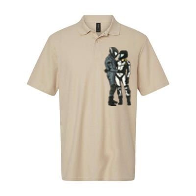 Motorcyclist Couple Softstyle Adult Sport Polo