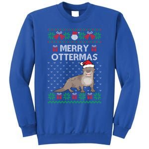 Merry Ottermas Ugly Christmas Sweaters Cool Gift Sweatshirt