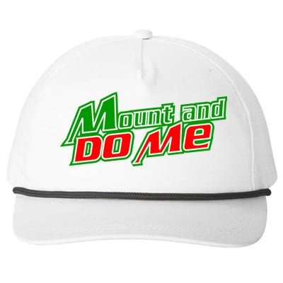 Mount and Do Me Snapback Five-Panel Rope Hat