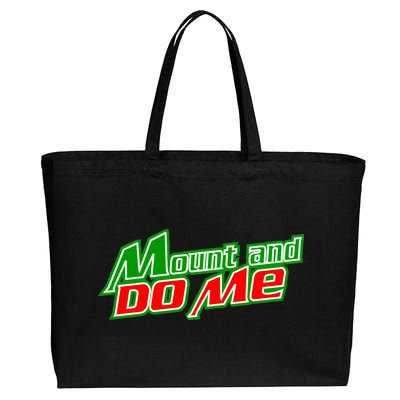 Mount and Do Me Cotton Canvas Jumbo Tote