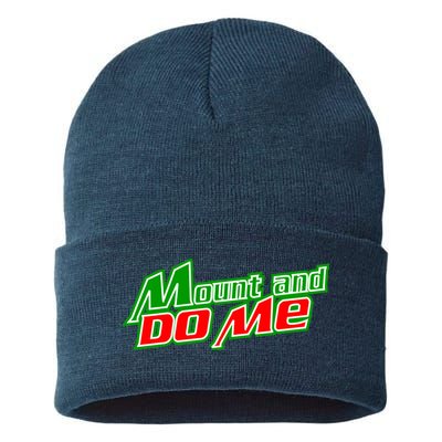 Mount and Do Me Sustainable Knit Beanie