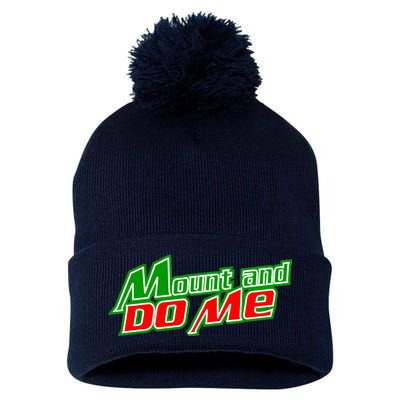 Mount and Do Me Pom Pom 12in Knit Beanie