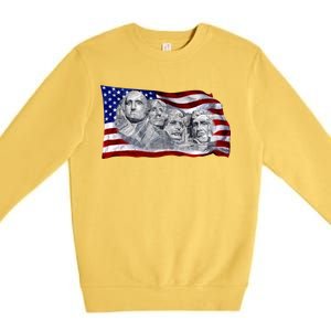 Mount Rushmore Premium Crewneck Sweatshirt