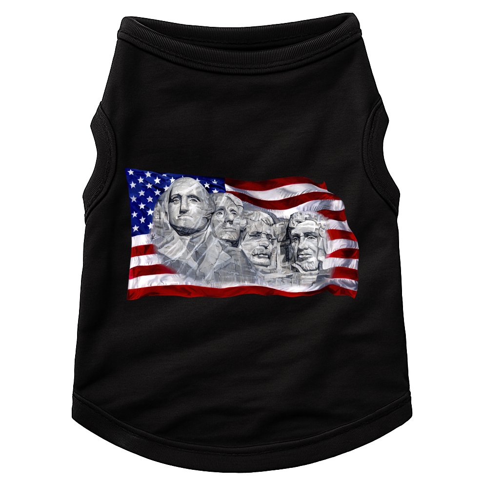 Mount Rushmore Doggie Tank