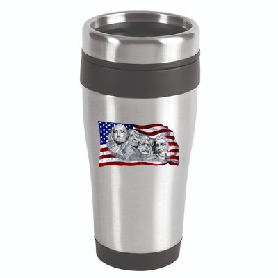 Mount Rushmore 16oz Travel Tumbler
