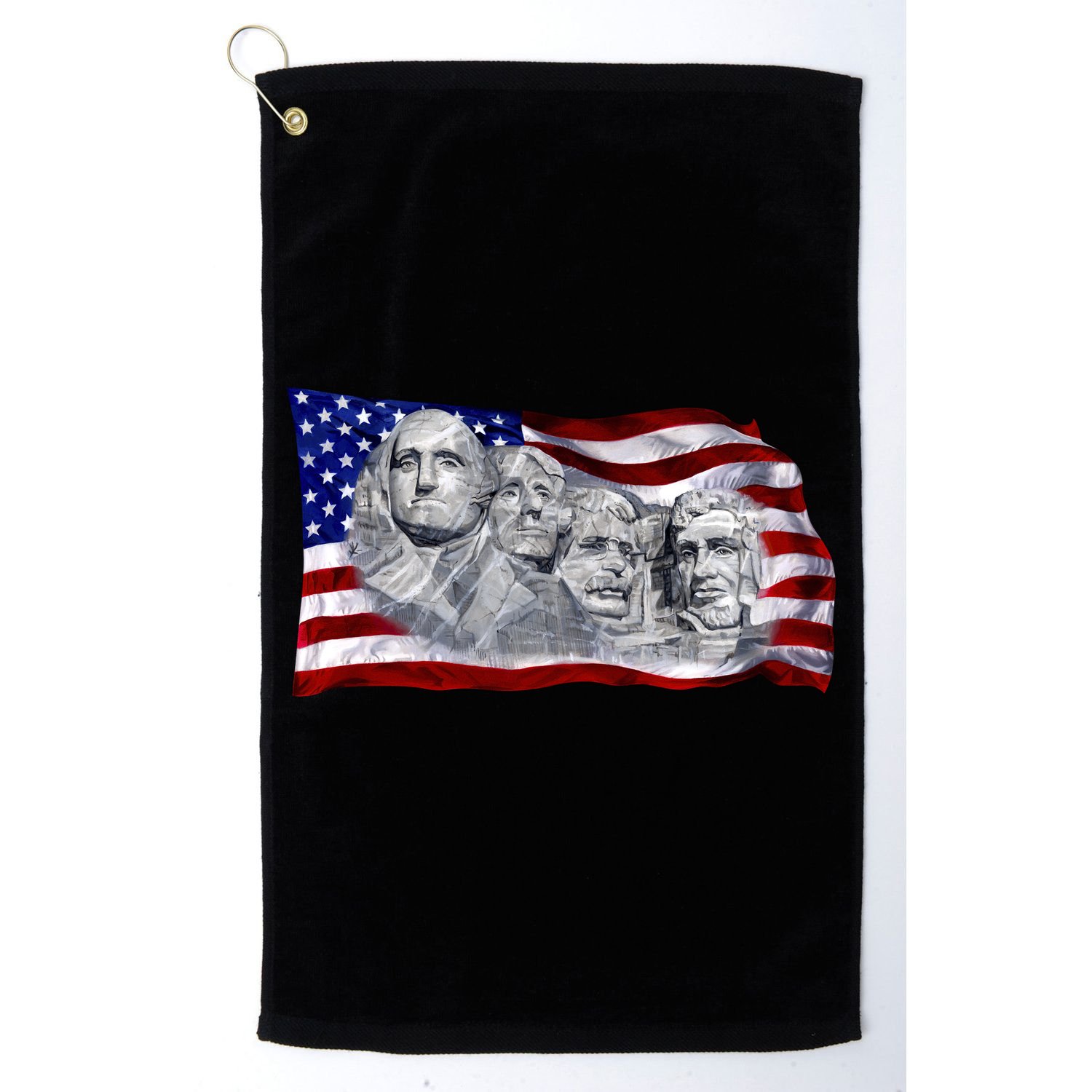 Mount Rushmore Golf Towel
