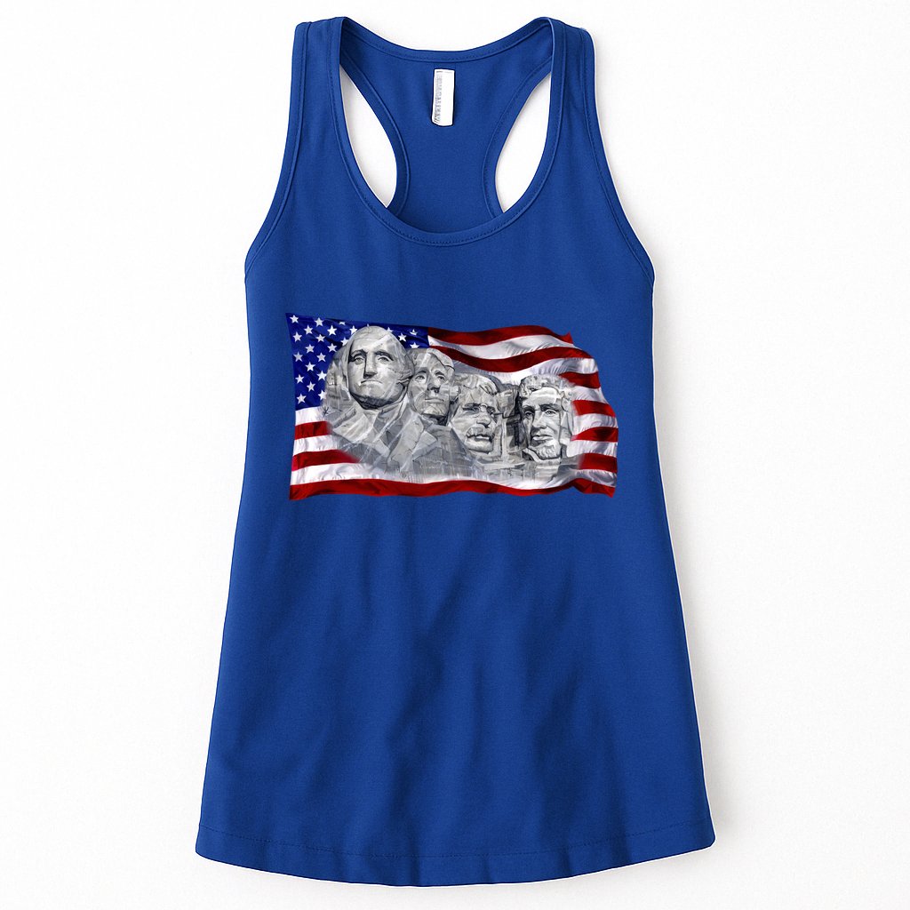 Mount Rushmore Womens Tank Top