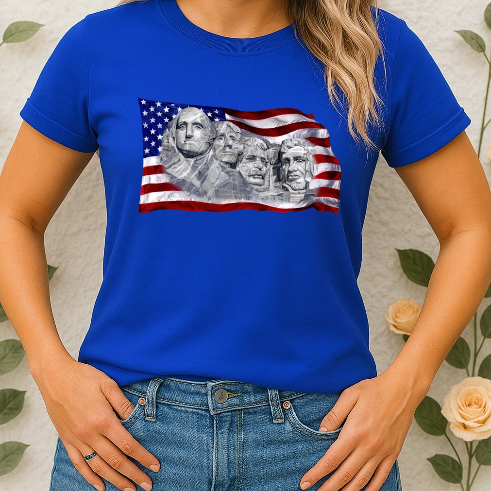 Mount Rushmore Womens T-Shirt