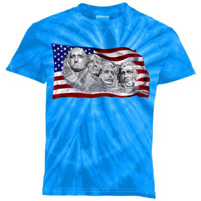 Mount Rushmore Kids Tie-Dye T-Shirt