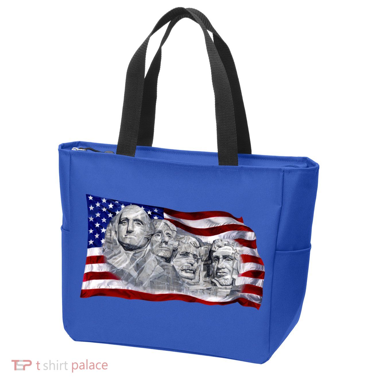 Mount Rushmore Zip Tote Bag