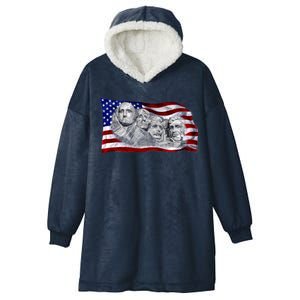 Mount Rushmore Hooded Wearable Blanket