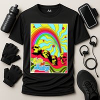 Mount Rushmore 4th of July Abstract Performance Shirt