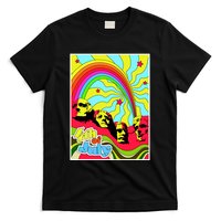Mount Rushmore 4th of July Abstract T-Shirt