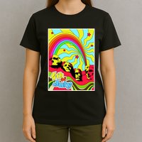 Mount Rushmore 4th of July Abstract T-Shirt