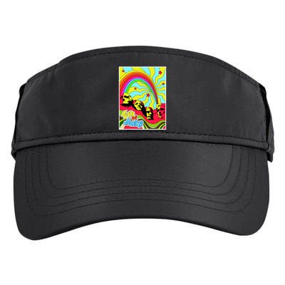 Mount Rushmore 4th of July Abstract Adult Drive Performance Visor