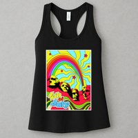 Mount Rushmore 4th of July Abstract Womens Tank Top