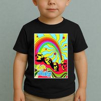Mount Rushmore 4th of July Abstract Toddler T-Shirt
