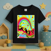 Mount Rushmore 4th of July Abstract Toddler T-Shirt